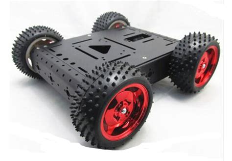 4wd Robot Car Chassis Kit Maximum Load 15kg Oz Robotics