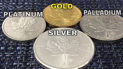 Comparing Silver Gold Platinum And Palladium Youtube