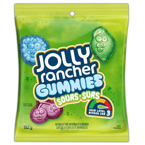 Jolly Rancher Gummies Sour Surs Berries 182g