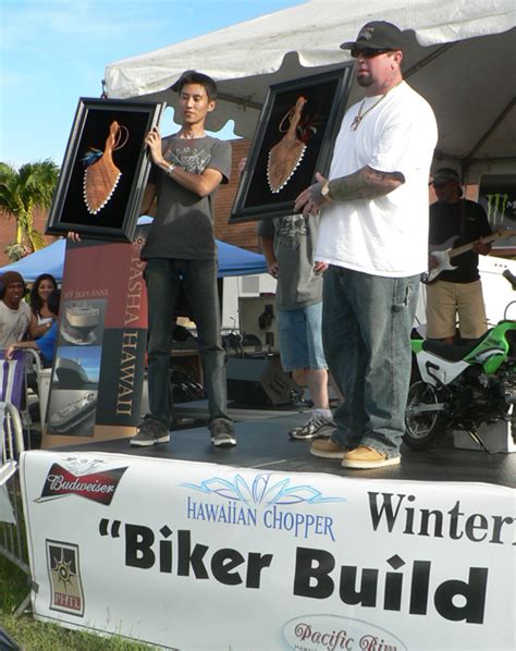 Hawaiian Chopper Winterfest And Biker Build Off