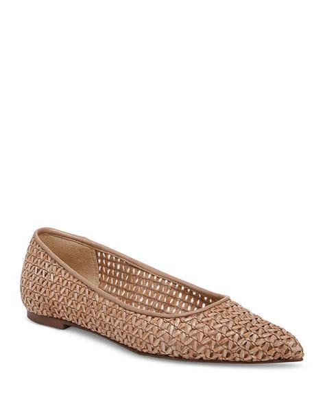 Sam Edelman Womens Wanda Pointed Toe Woven Flats Bloomingdales