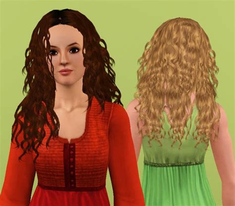 My Sims 3 Blog Latin Passion Helgas Curly Hair Conversion By Anubis360