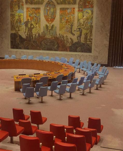 The Security Council Chamber By Norwegian Architect Arnstein Arneberg