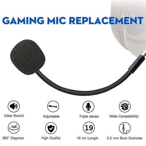 Replacement Boom Mic For Turtle Beach Gaming Headset O I One Uk Ps