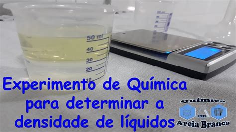 Experimento De Química Para Determinar A Densidade De Free Download