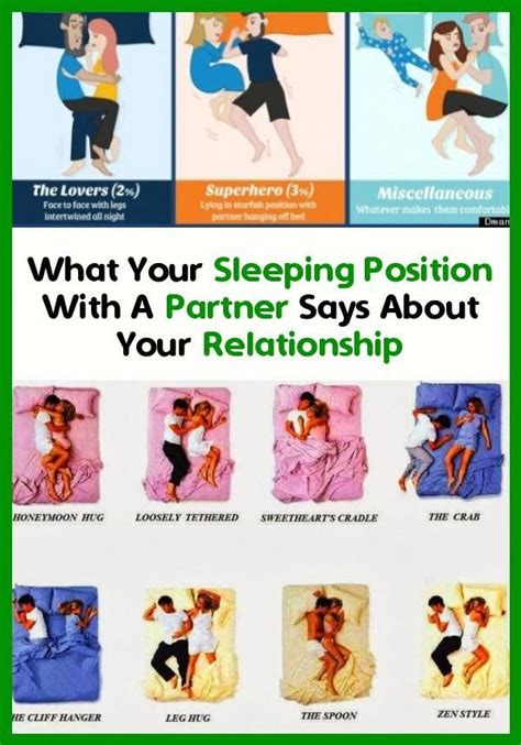 What Your Sleeping Position With A Partner Says About Your Relationship Sleeping Position