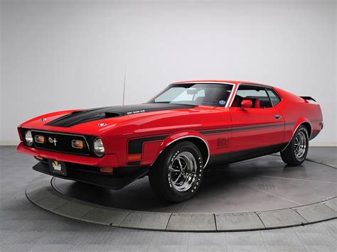 1971 Mustang Mach 1 Ford Mustang Mustang Mach 1 Muskelautos