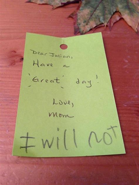39 Funny Messages Left By Kids On Paper Notepads