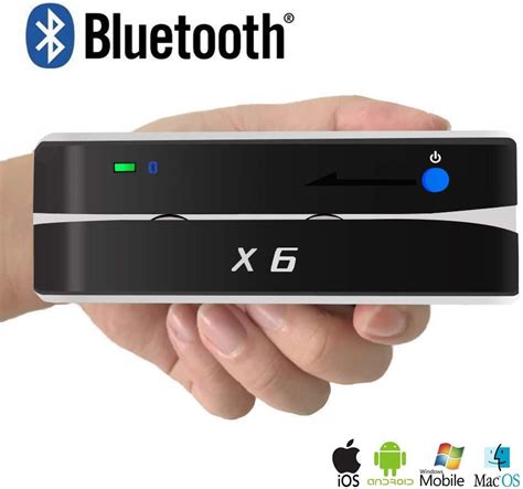 Bluetooth X6bt Vip Card Reader Writer Encoder Card Swiper