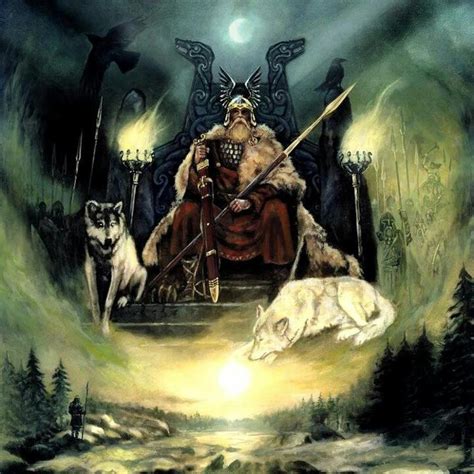 All Father Odin Norse Pinterest