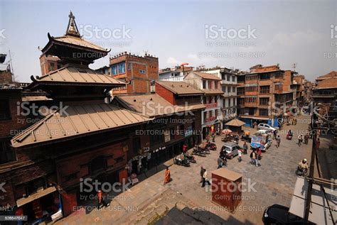 Plaza Durbar De Katmandú O El Restaurante Hanuman Dhoka Square En Nepal