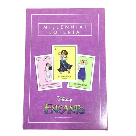 disney encanto millennial loteria card game limited edition artist mike alfaro ebay in 2022