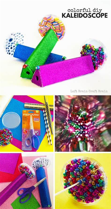 how to make a diy kaleidoscope diy kaleidoscope crafts arts and crafts for teens