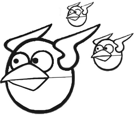 Red bird from angry birds. angry birds coloring pages bomb bird | New Coloring Pages ...