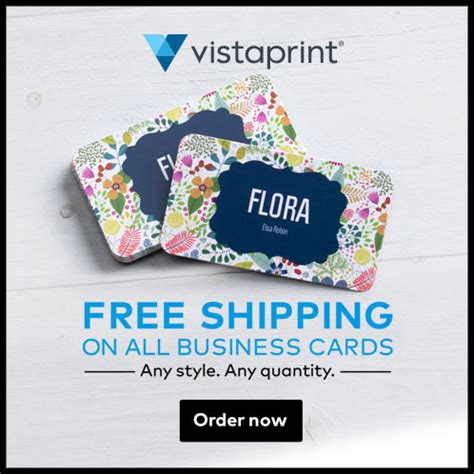 In a way, vistaprint is one of the pioneers of the business card world. Vistaprint Shipping Info: New Cost & Delivery Times • 2020