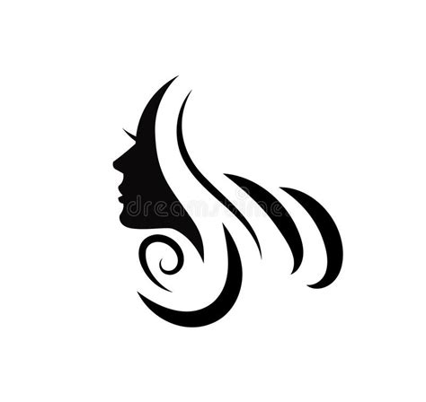 spa hair beauty salon logo vector icon stock vector illustration of hairstyle hair 245470102