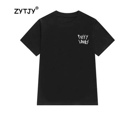 Buy Pussy Lovers Pocket Letters Print Women Tshirt Cotton Casual Funny T Shirt For Lady Girl Top