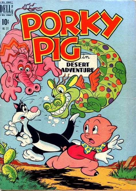 Four Color Comics 2e Série Dell 1942 277 Porky Pig In Desert