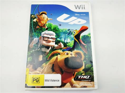 Mint Disc Nintendo Wii Disney Pixar Up Wii U Comp No Manual
