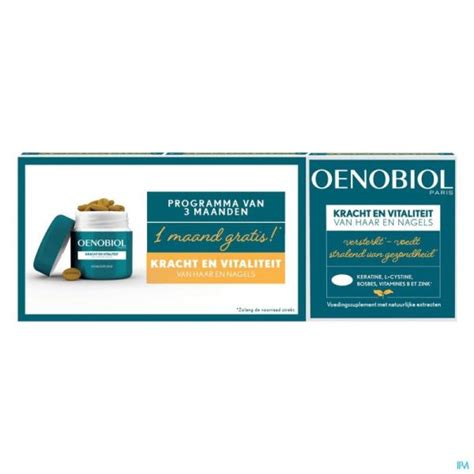 Oenobiol Force And Vitalité Capsules 3x60