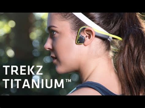 The aftershokz titanium may be primarily designed for the gym, and for jogs and runs outdoors, but we've zero interest in buying a different pair. Aftershokz Trekz Titanium - Rewolucyjne Słuchawki - YouTube