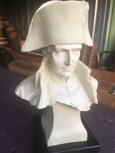 Bust Of Napoleon Bonaparte Marble Like Resin 1820557114