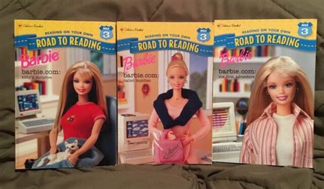3 Barbie Step Into Reading Readers Mile 3 Books Children Series Book