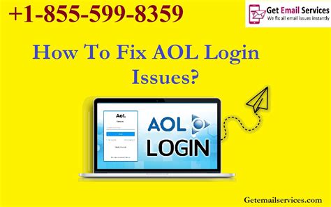 How To Fix Aol Login Issues 1 855 599 8359 Mail Login Aol Mail