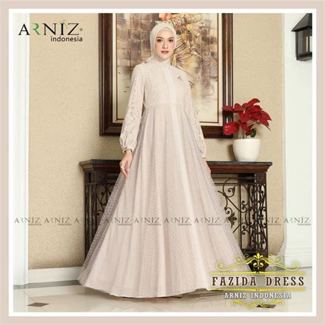 Jual New Fazida Dress By Arniz Collection Original Ready Shopee Indonesia