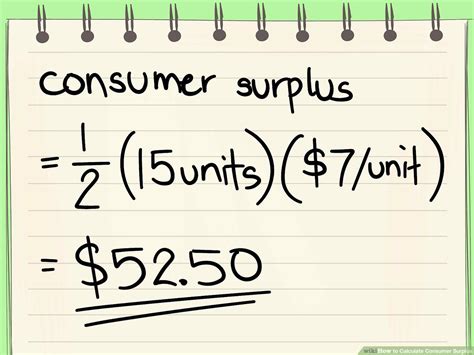 Student In 20 Total Consumer Surplus Formula