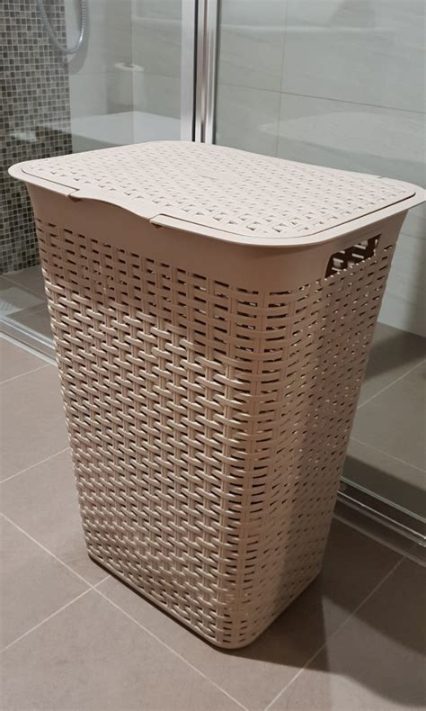 Rattan Basket Furniture Home Living Cleaning Homecare Supplies Waste Bins Bags On Carousell