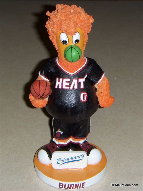 Bobbleheads For Sale Burnie Bobblehead Miami Heat Mascot Nba