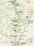 Printable Blue Ridge Parkway Map - Customize and Print