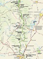 Blue Ridge Parkway Map, NC