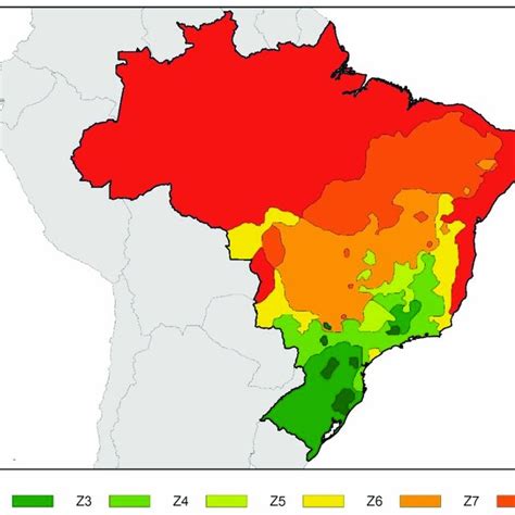 Climate Classification In Brazil Download Scientific Diagram