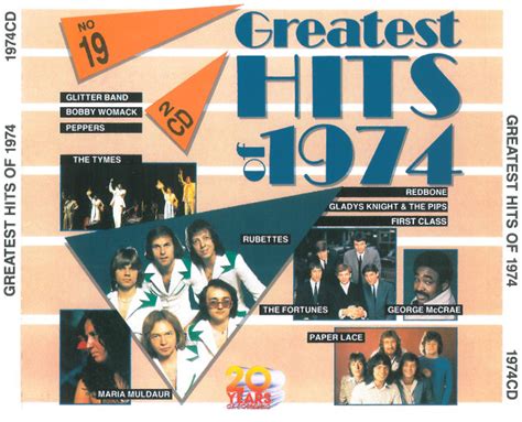 Greatest Hits Of 1974 1990 Cd Discogs