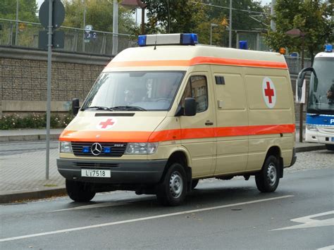 Mb Sprinter Als Rettungswagen Der Leipziger Polizei In Jena Oktober