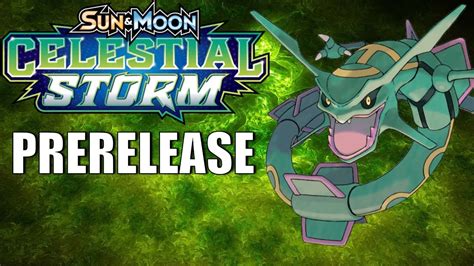 Pokemon Tcg Celestial Storm Pre Release Youtube