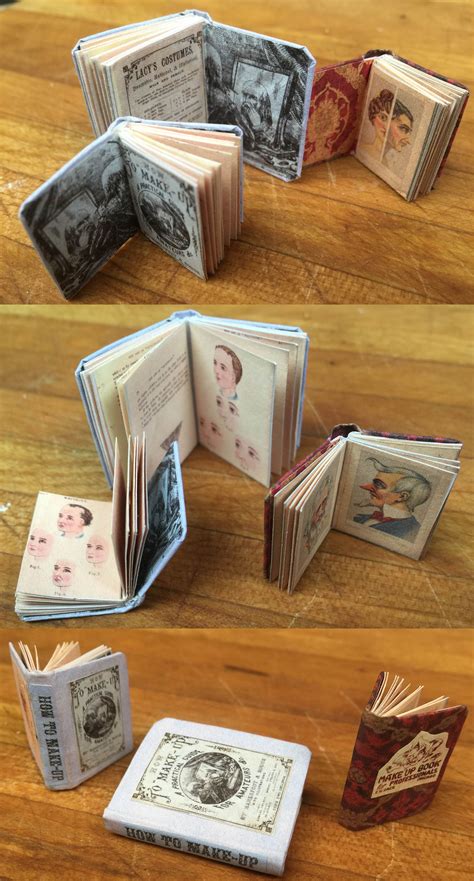 Photo Of What My Two Free Miniature Book Printies Of Very Old Stage