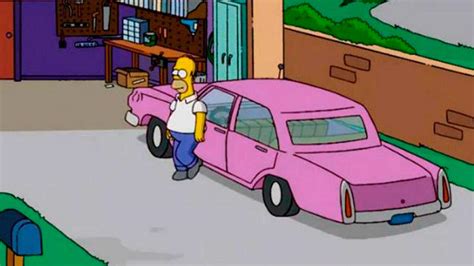 ¡se Terminó El Misterio Revelaron Cuál Es El Modelo De Auto De Homero