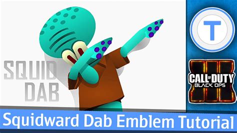 Squidward Dab Black Ops 3 Emblem Tutorial Youtube