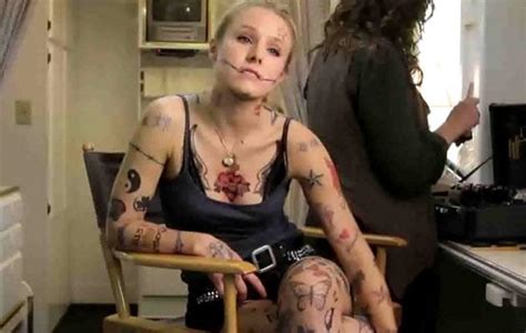 Kristen Bell Shows Off 223 Tattoos In ‘funny Or Die Video