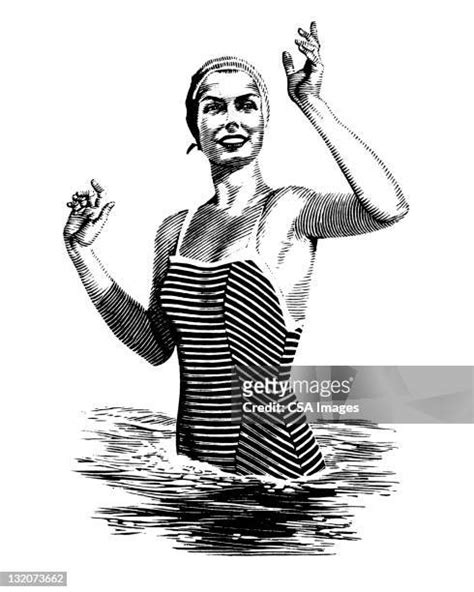 vintage bathing suits woman photos and premium high res pictures getty images