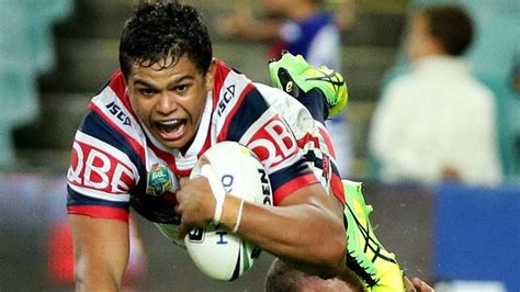 Young nrl star latrell mitchell in action. NRL 2017: Greg Inglis addresses Latrell Mitchell ...