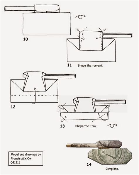 Origami Tank Instructions Easy Crafts Ideas To Make
