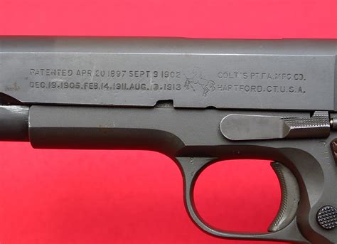 Colt 1911a1 Us Army Ww2 45 Autoexcellent Original Conditionmfd