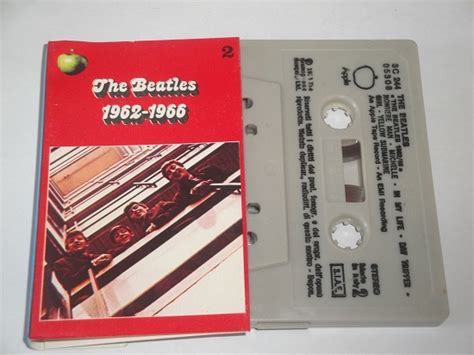The Beatles 1962 1966 Cass Cassette Compilation Italy For Sale