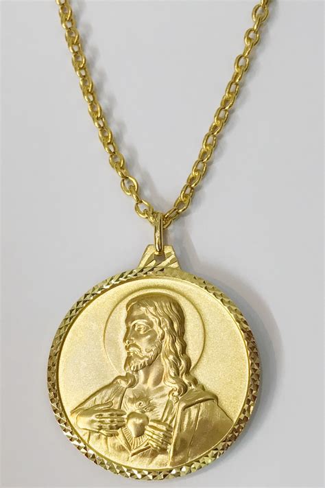 14k Italian Gold Religious Medal Jay Ann Jewelry