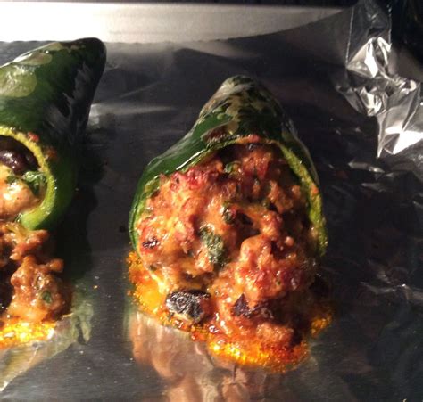 Maybe you would like to learn more about one of these? Baked Chorizo Chiles Rellenos | Chile relleno, Mexican ...