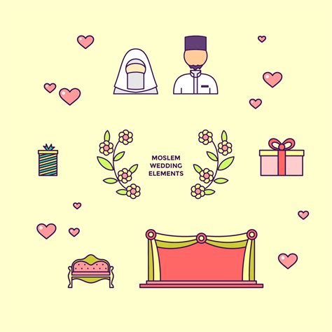 Muslim Wedding Free Vector Art 4529 Free Downloads